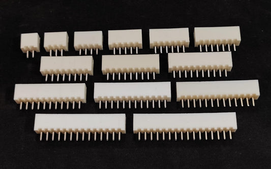 2515 Male Connector Housing (2.54mm Pitch) – 2P to 16P|| PACK OF 10