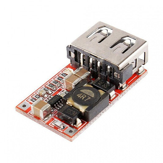 DC to DC 6-18V to 5V USB Output Step Down Power Charger Buck Converter