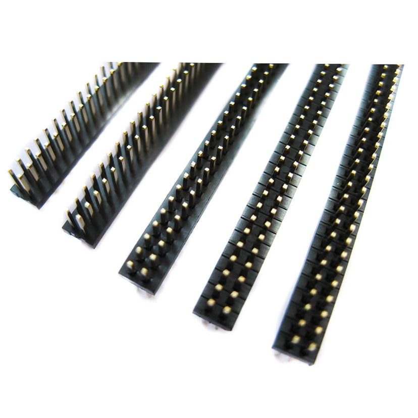 1.27mm 2x40 Pin Male Double Row Header Strip