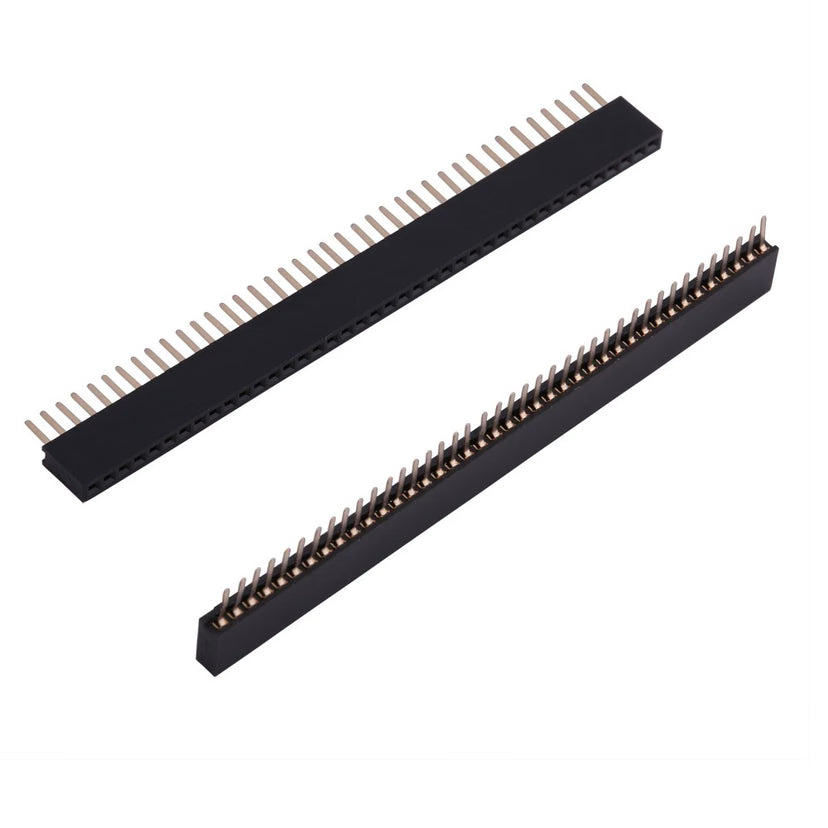 1.27mm 1x40 Pin Female Single Row Header Strip