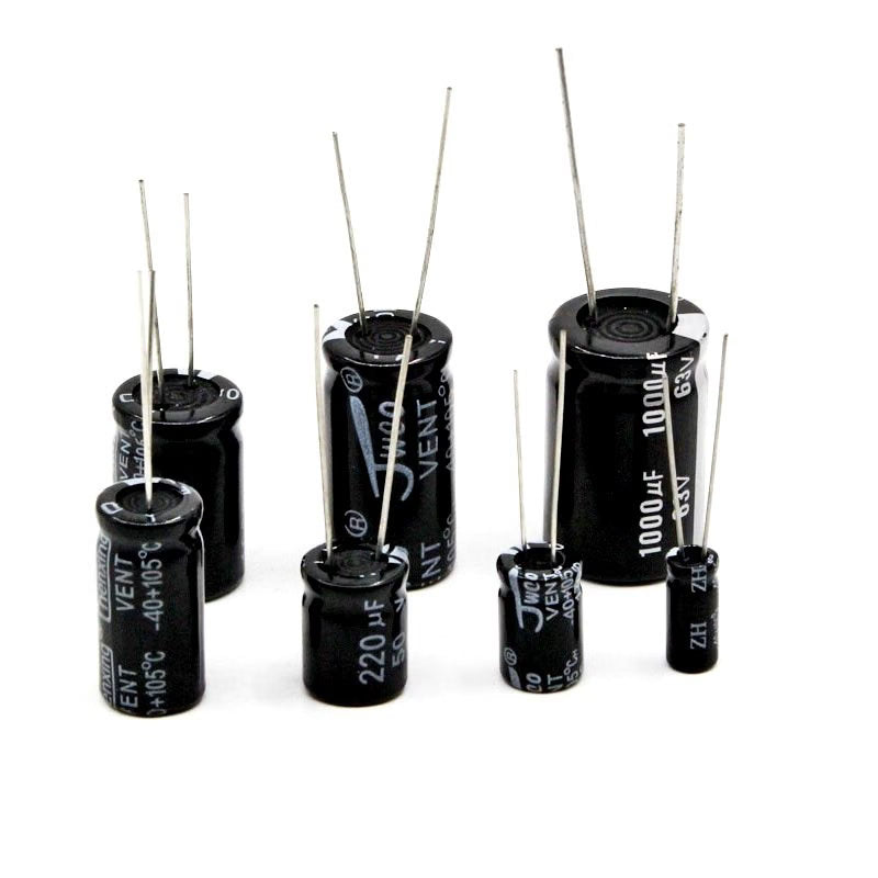 10uF 63V Electrolytic Capacitor through hole 5*11MM