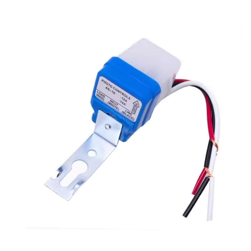 Rainproof Automatic Street Light Sensor Switch AS-10 Light Control Switch 220V Automatic Light Sensor Controller