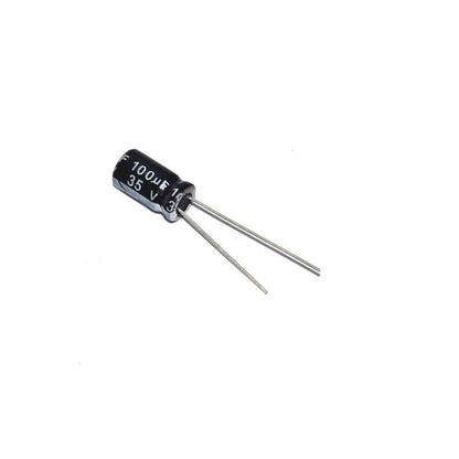 100uf 35V Through Hole 6.3x11 Electrolytic Capacitor