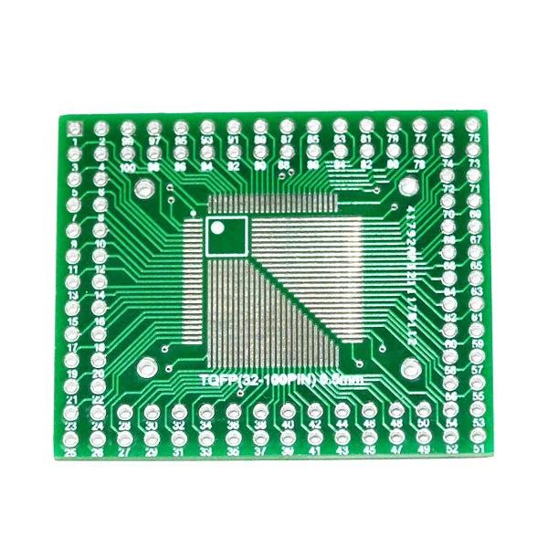 TQFP32/44/64/80/100 to DIP PCB Board Converter Adapter-1Pcs.
