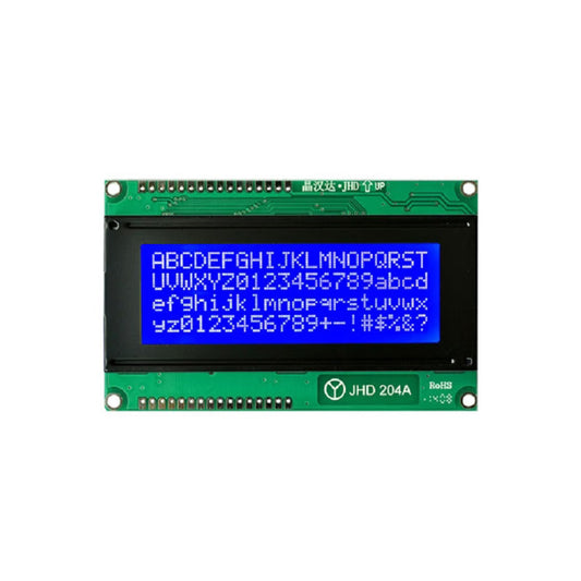Original JHD 20x4 character LCD Display with Blue Backlight