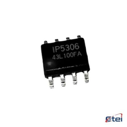 IP5305 Power Bank SoC IC, Boost Converter + Li-ion Charger + LED Indicator, ESOP8 (40 pcs available)