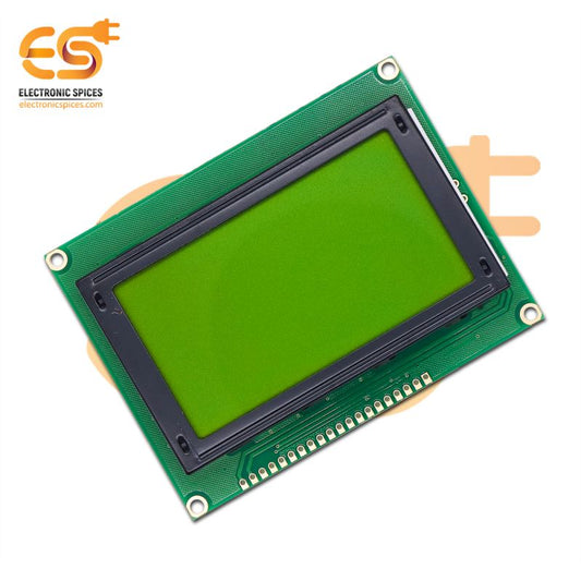 128×64 Graphic LCD Module — Green Backlight (JHD12864E)