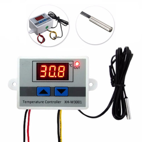 XH-W3001 / XH-3001 12V Digital Temperature Controller (Thermostat Module)