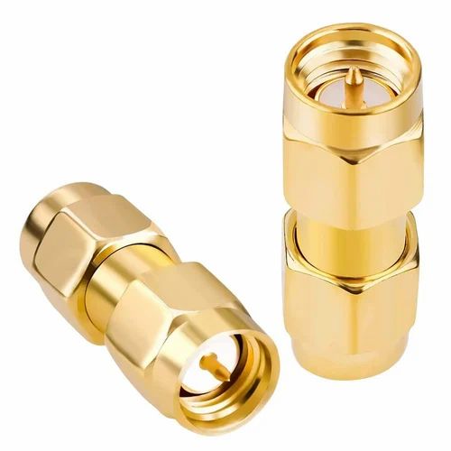 SMA Male-to-Male Adapter — RF Coaxial Connector